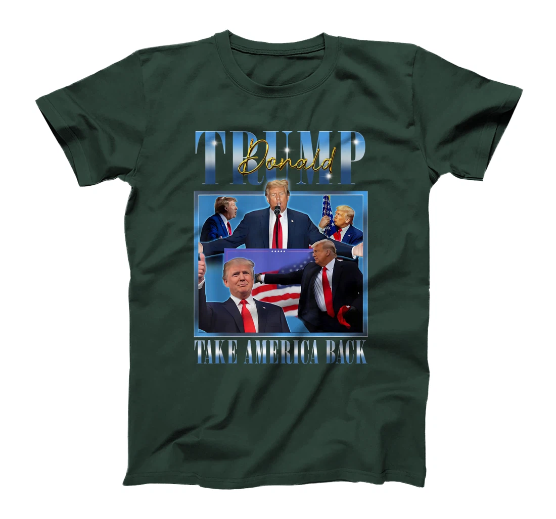 Donald Trump 2024 President Take America Back MAGA Bootleg T-Shirt