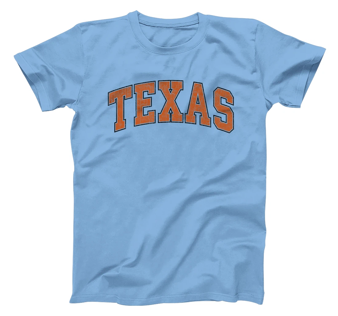 Texas TX Vintage Athletic Sports Design Style Premium T-Shirt