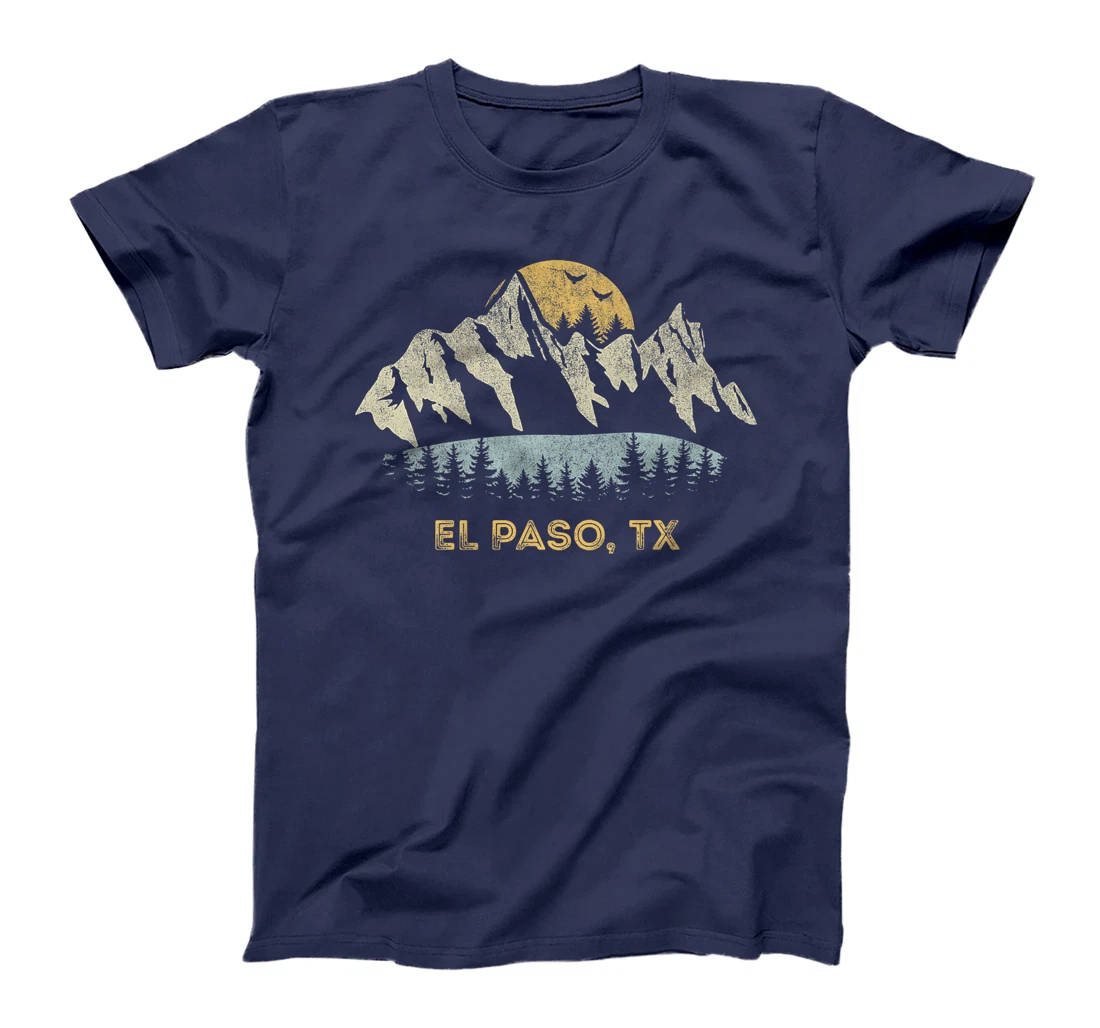 El Paso Texas Mountain Sunset Sunrise TX Premium T-Shirt
