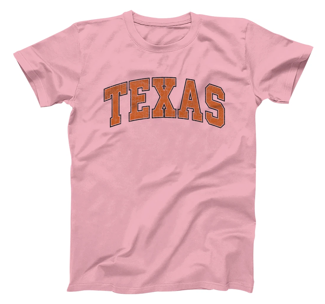Texas TX Vintage Athletic Sports Design Style Premium T-Shirt