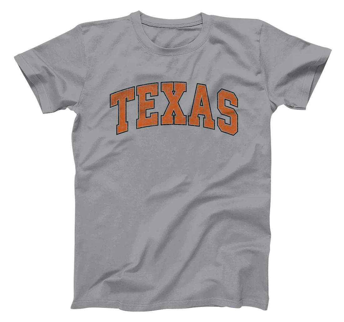 Texas TX Vintage Athletic Sports Design Style Premium T-Shirt