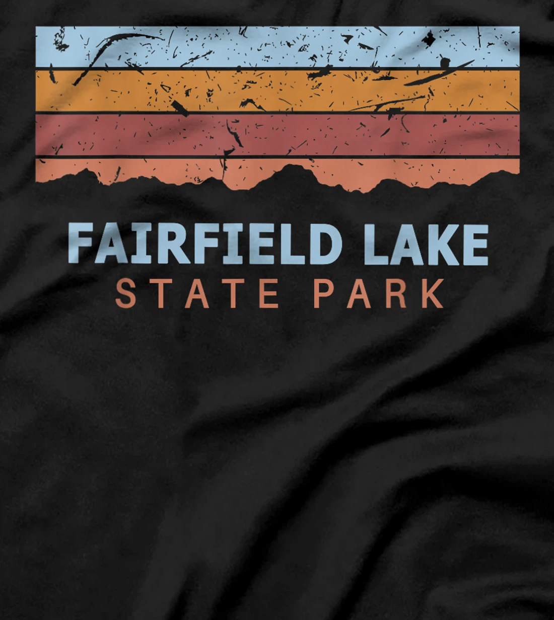 Fairfield Lake State Park Texas Retro Cool T-Shirt