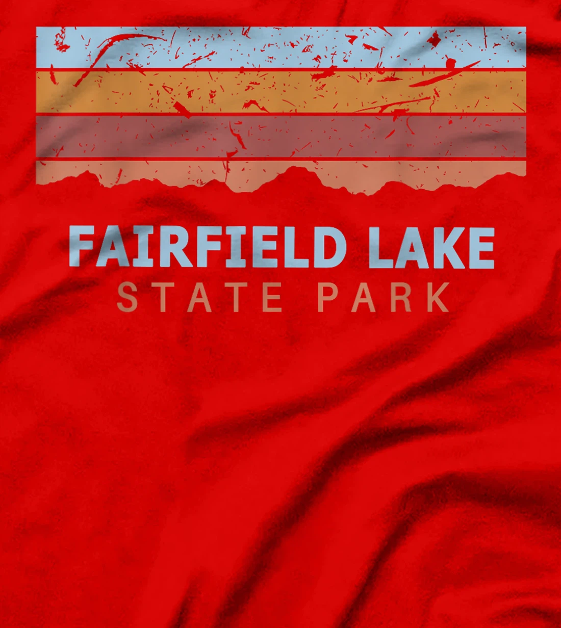 Fairfield Lake State Park Texas Retro Cool T-Shirt