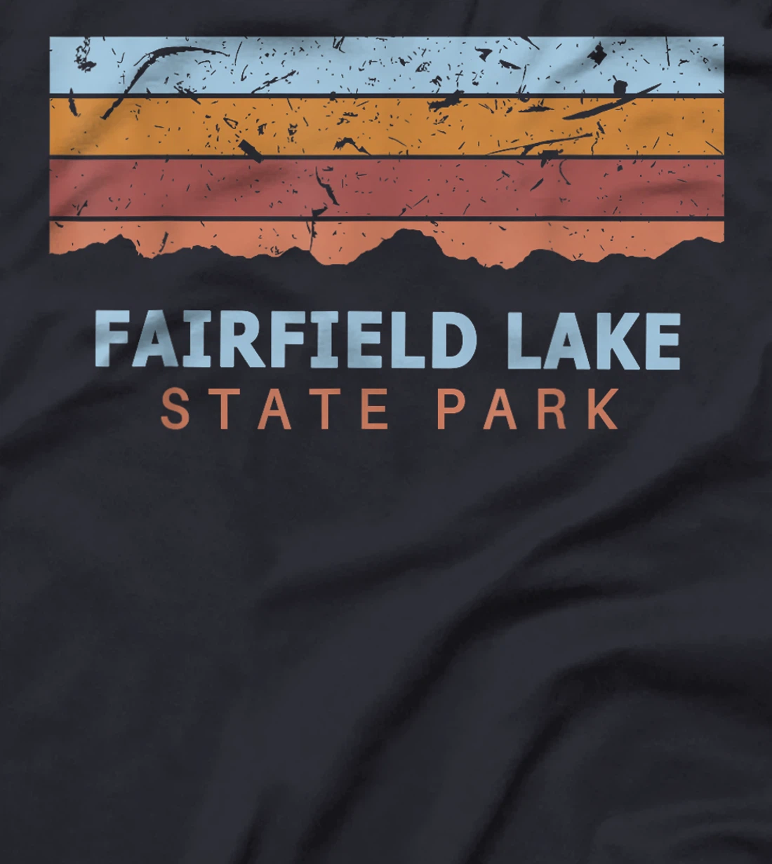 Fairfield Lake State Park Texas Retro Cool T-Shirt