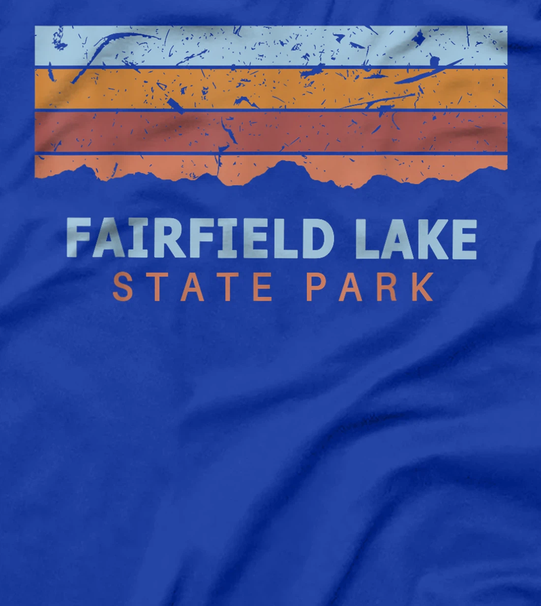 Fairfield Lake State Park Texas Retro Cool T-Shirt