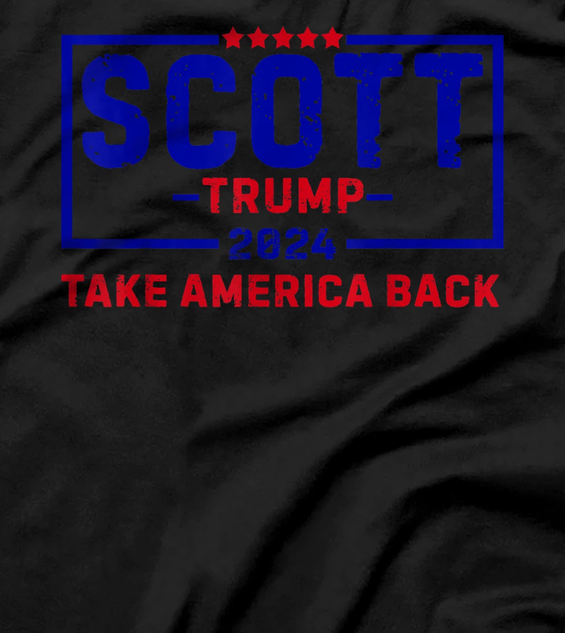 Trump Scott 2024 Vice For President VP Republican Election T-Shirt