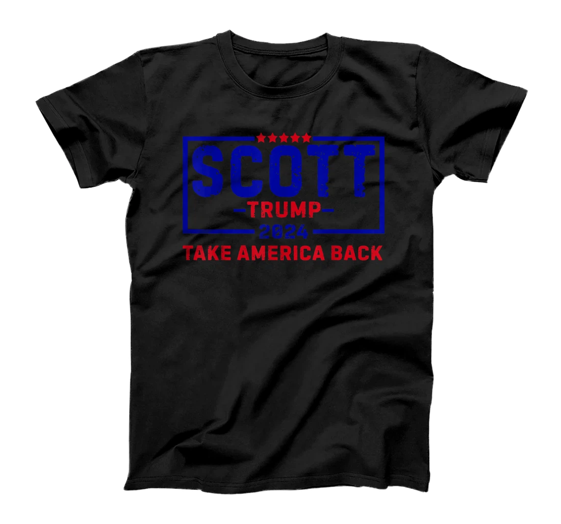 Trump Scott 2024 Vice For President VP Republican Election T-Shirt