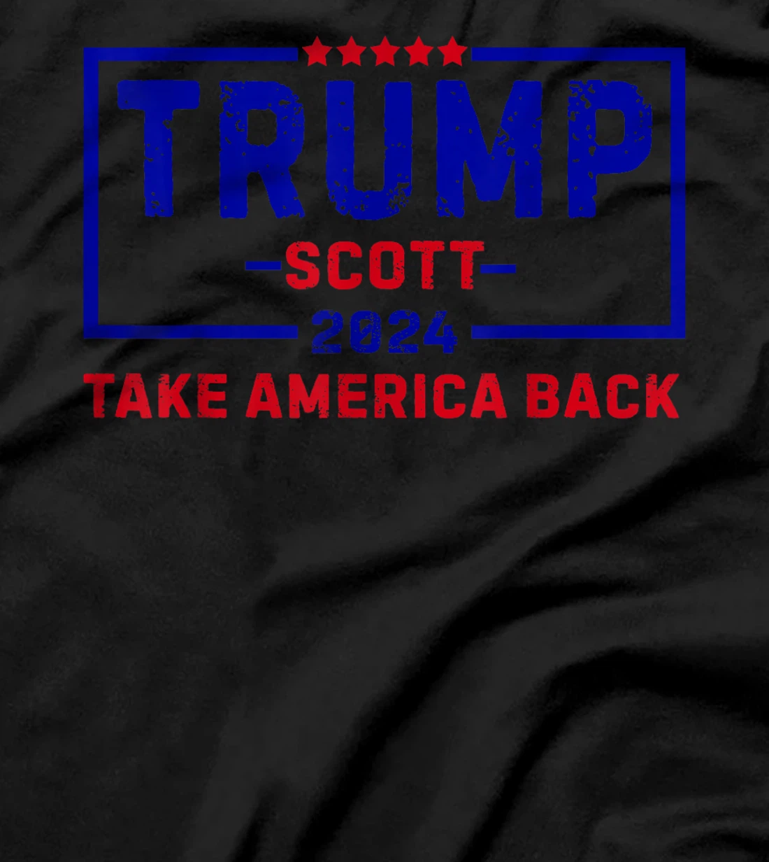 Trump Scott 2024 Vice For President VP Republican Election T-Shirt