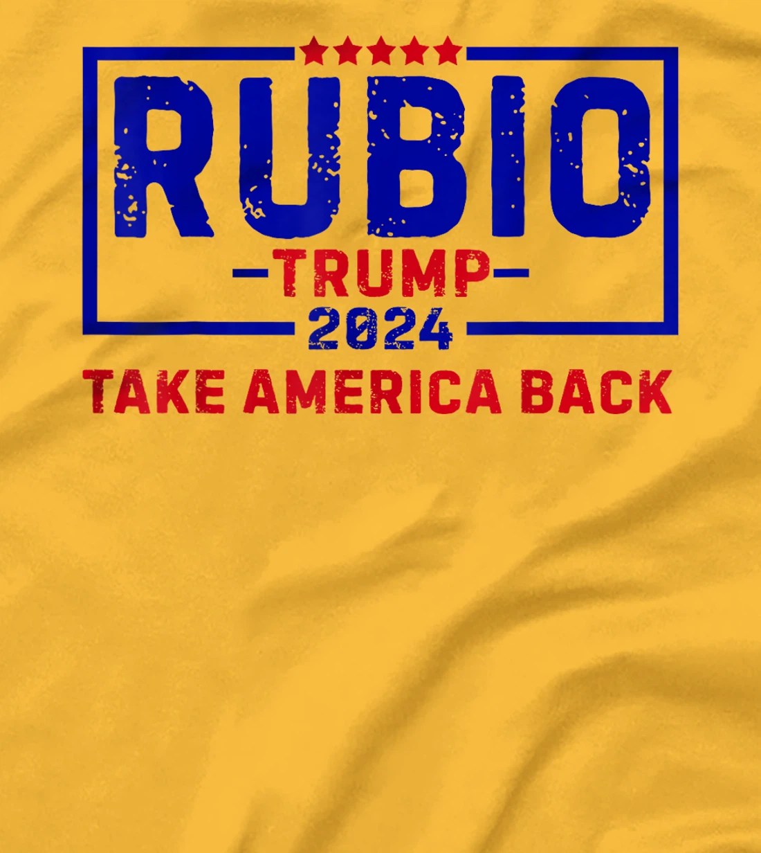 Trump Rubio 2024 For President VP Republican Election T-Shirt