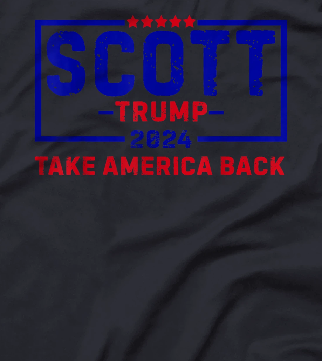 Trump Scott 2024 Vice For President VP Republican Election T-Shirt