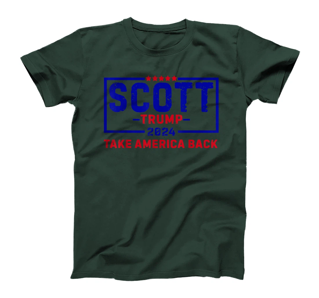 Trump Scott 2024 Vice For President VP Republican Election T-Shirt