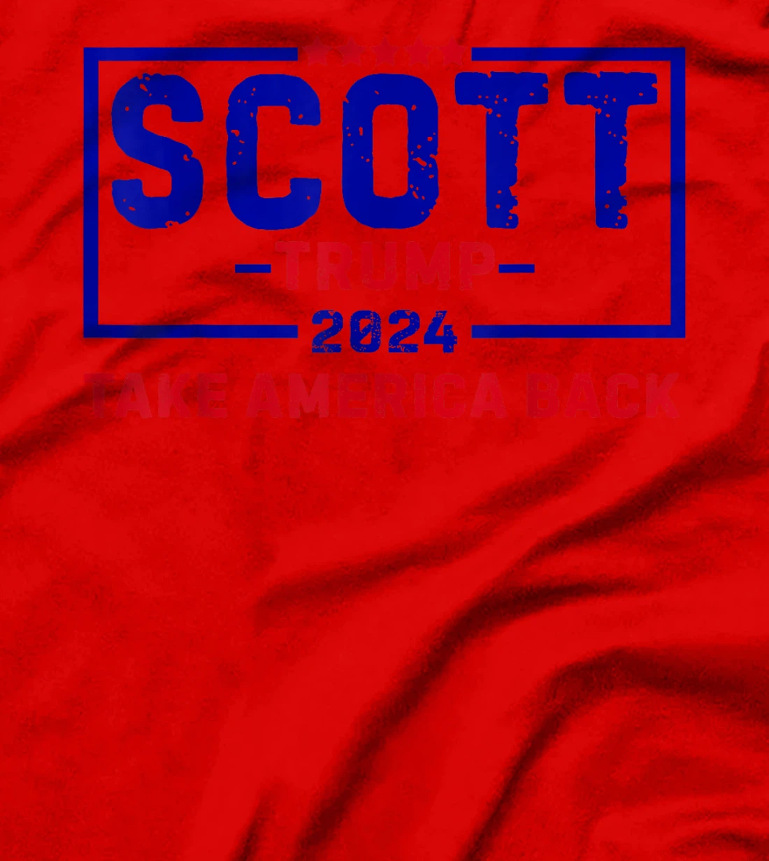 Trump Scott 2024 Vice For President VP Republican Election T-Shirt