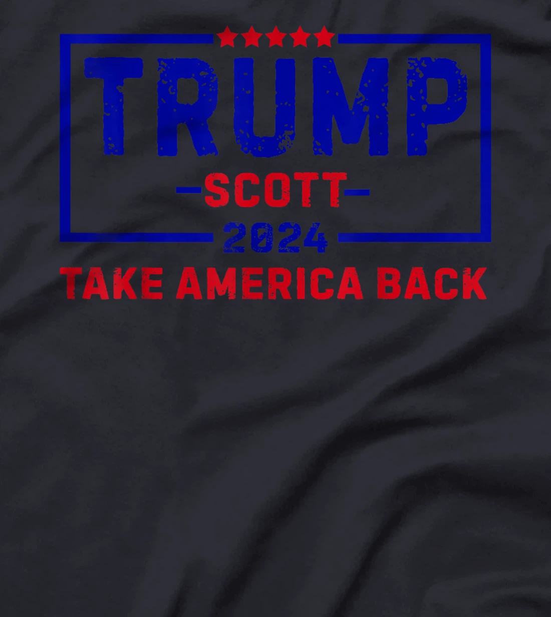 Trump Scott 2024 Vice For President VP Republican Election T-Shirt
