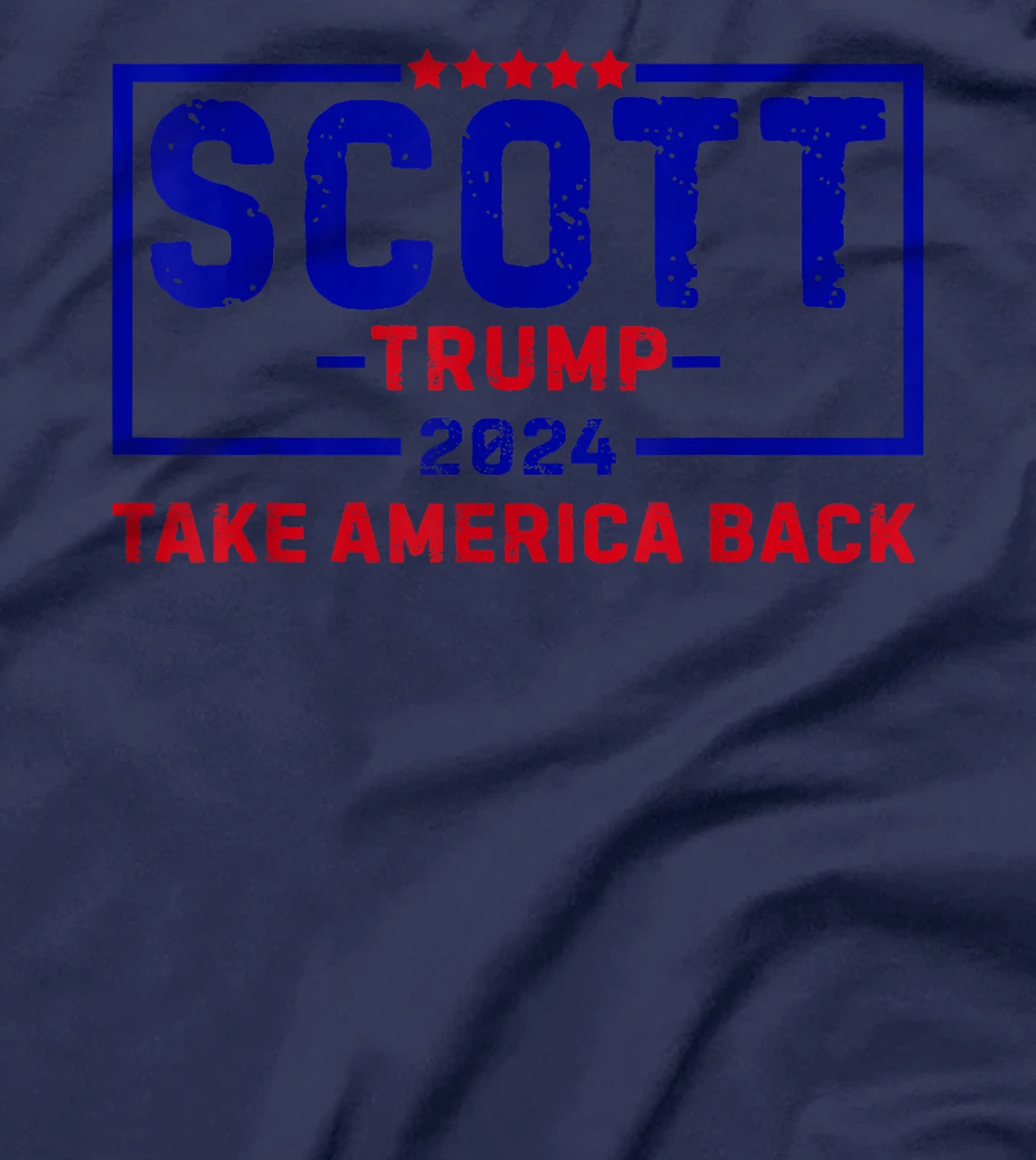 Trump Scott 2024 Vice For President VP Republican Election T-Shirt