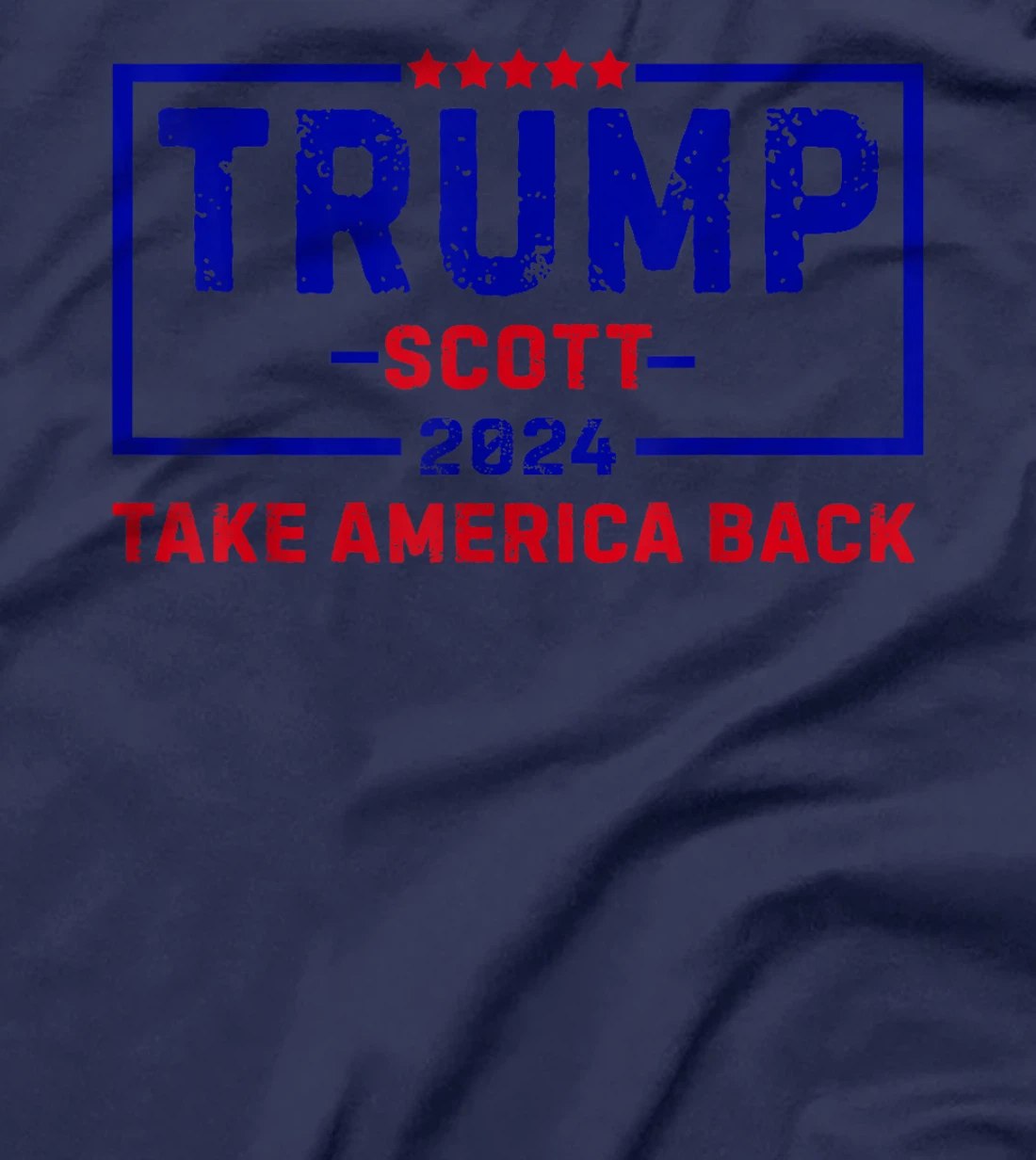 Trump Scott 2024 Vice For President VP Republican Election T-Shirt