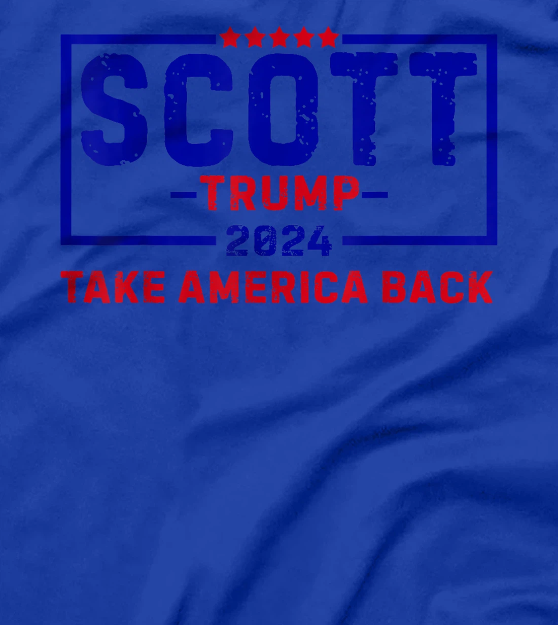 Trump Scott 2024 Vice For President VP Republican Election T-Shirt