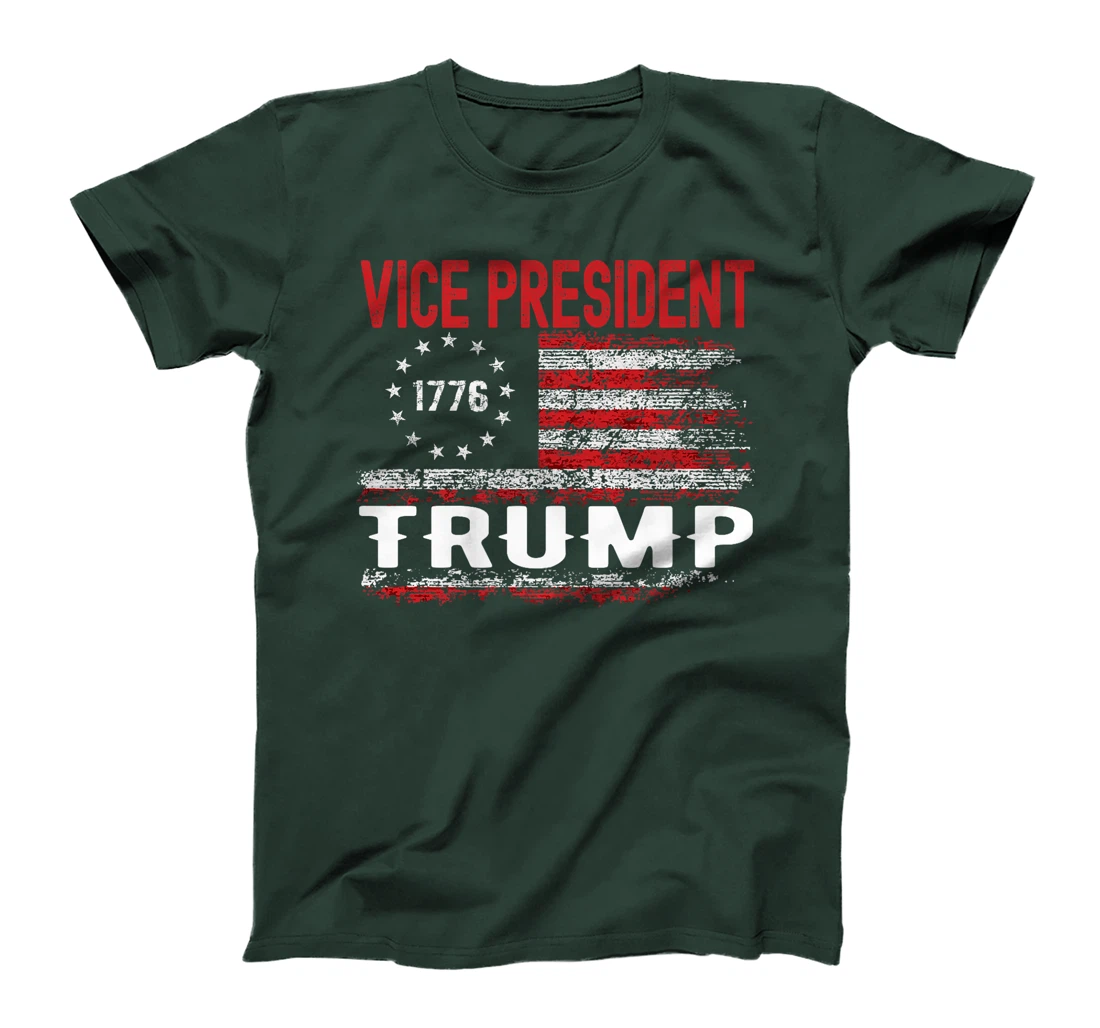 VP Trump Funny Biden Election VP Trump USA Flag Premium T-Shirt