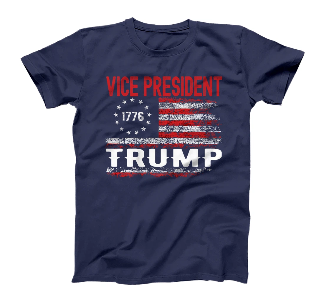 VP Trump Funny Biden Election VP Trump USA Flag Premium T-Shirt