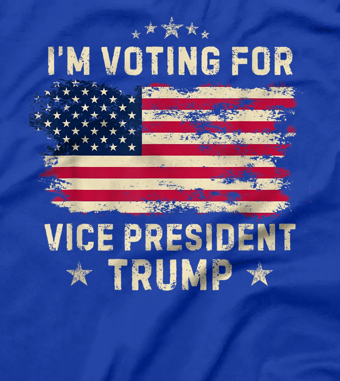 I'm Voting For Vice President Trump Funny Biden Saying T-Shirt