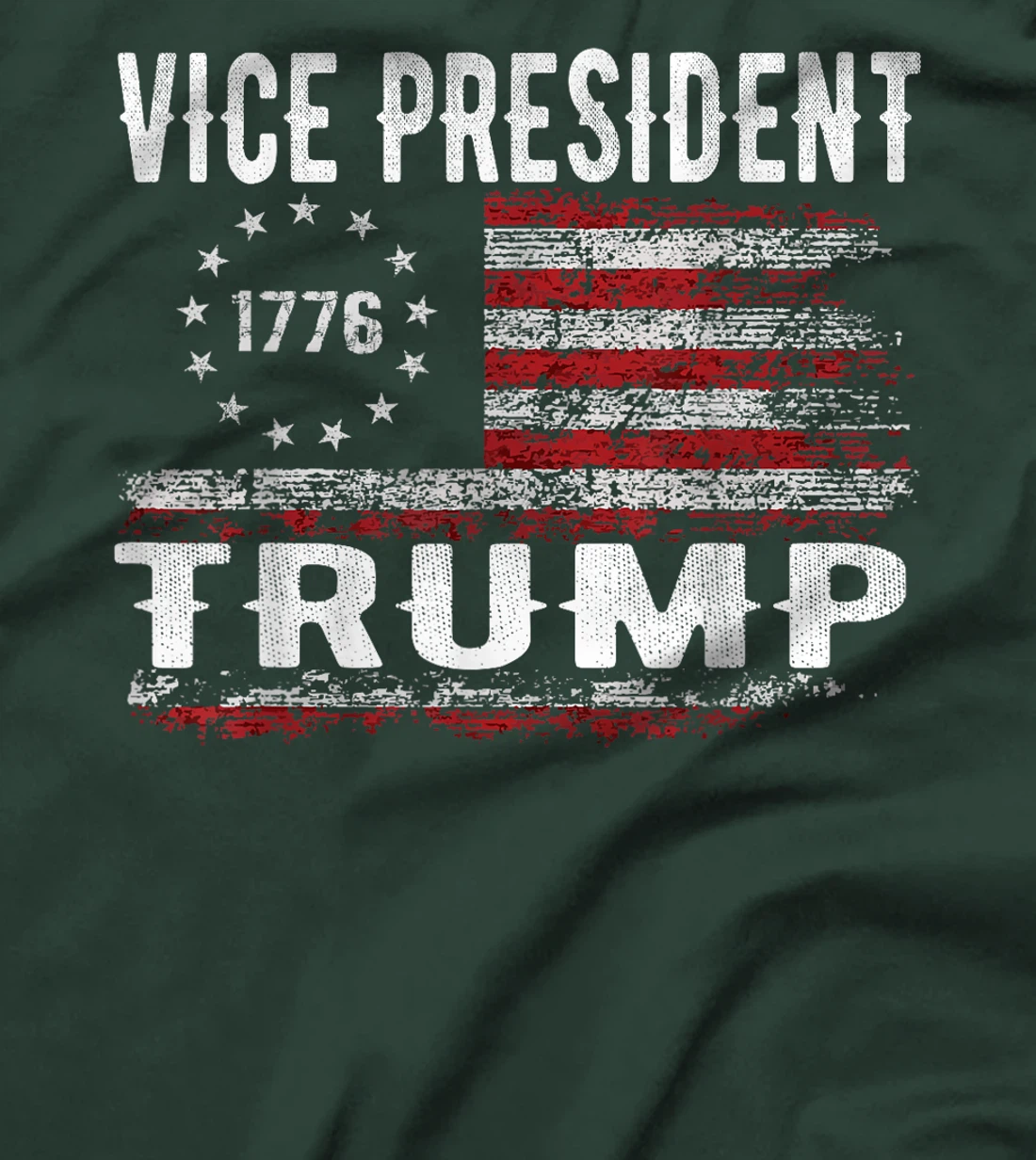 VP Trump Funny Biden Election VP Trump Election US Flag T-Shirt