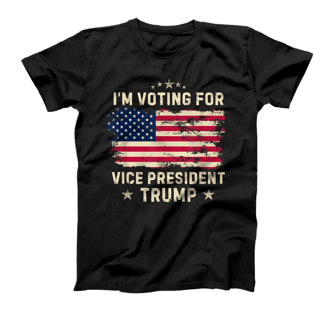 I'm Voting For Vice President Trump Funny Biden Saying T-Shirt