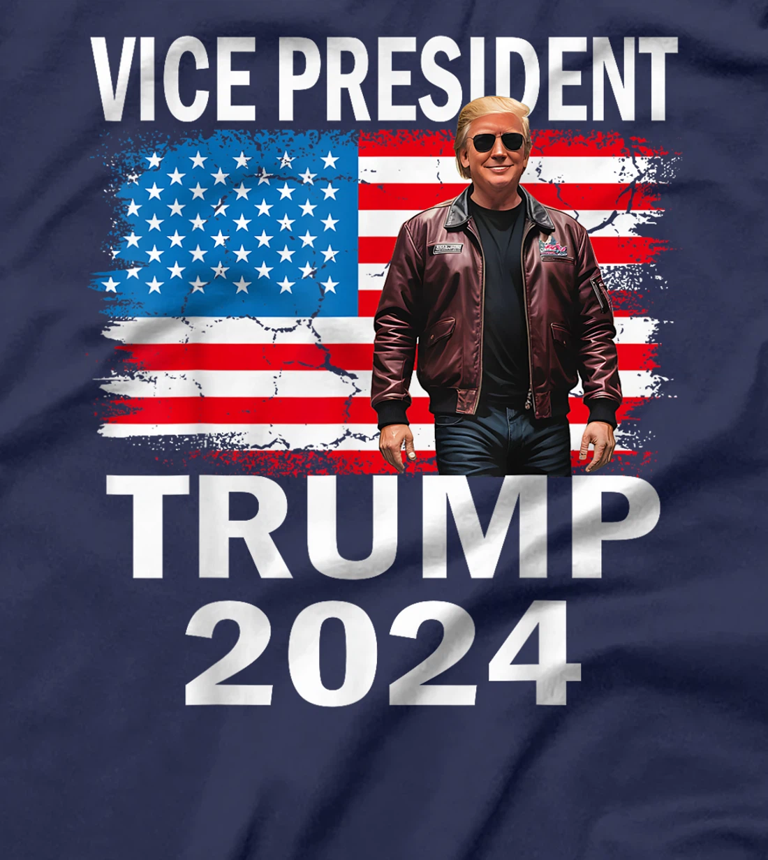 Vice President Trump Funny Biden 2024 Election Men Women T-Shirt