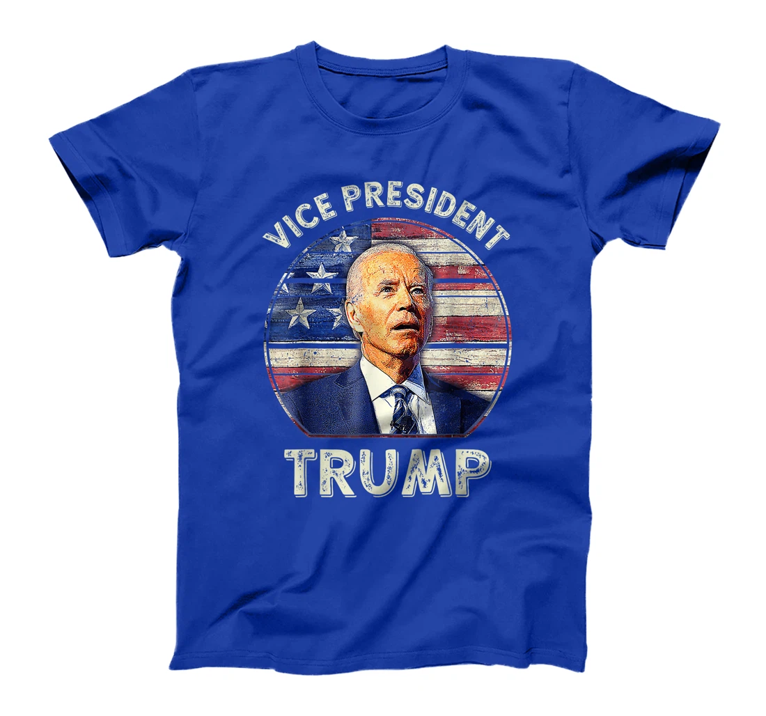 Vice President Trump US Flag Biden 2024 Election Men Women T-Shirt