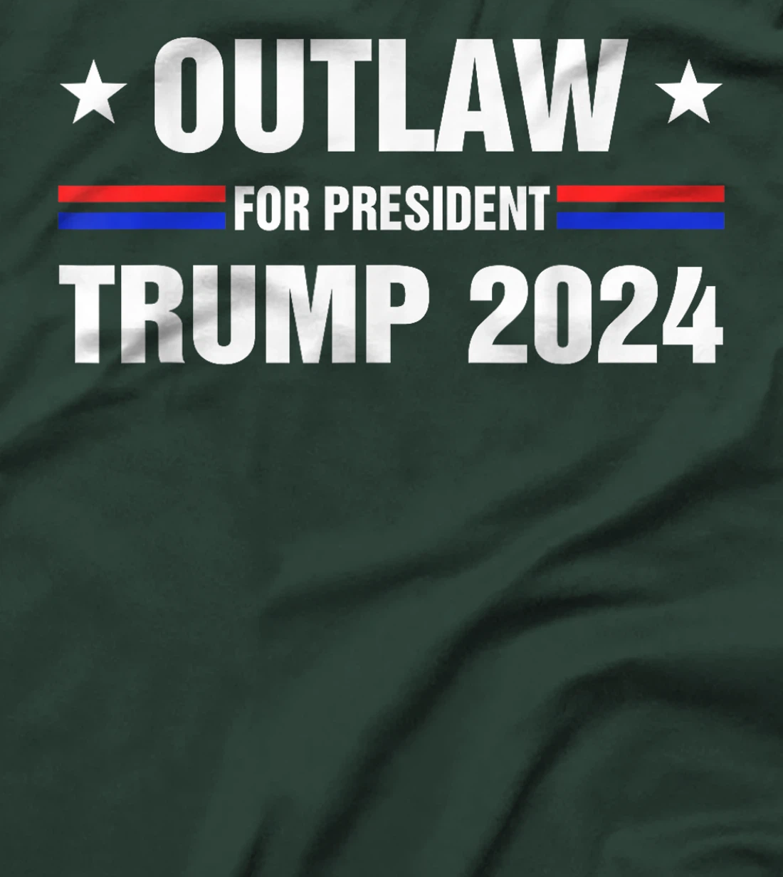 Outlaw President Trump 2024 Convicted Felon Pro Trump 2024 T-Shirt