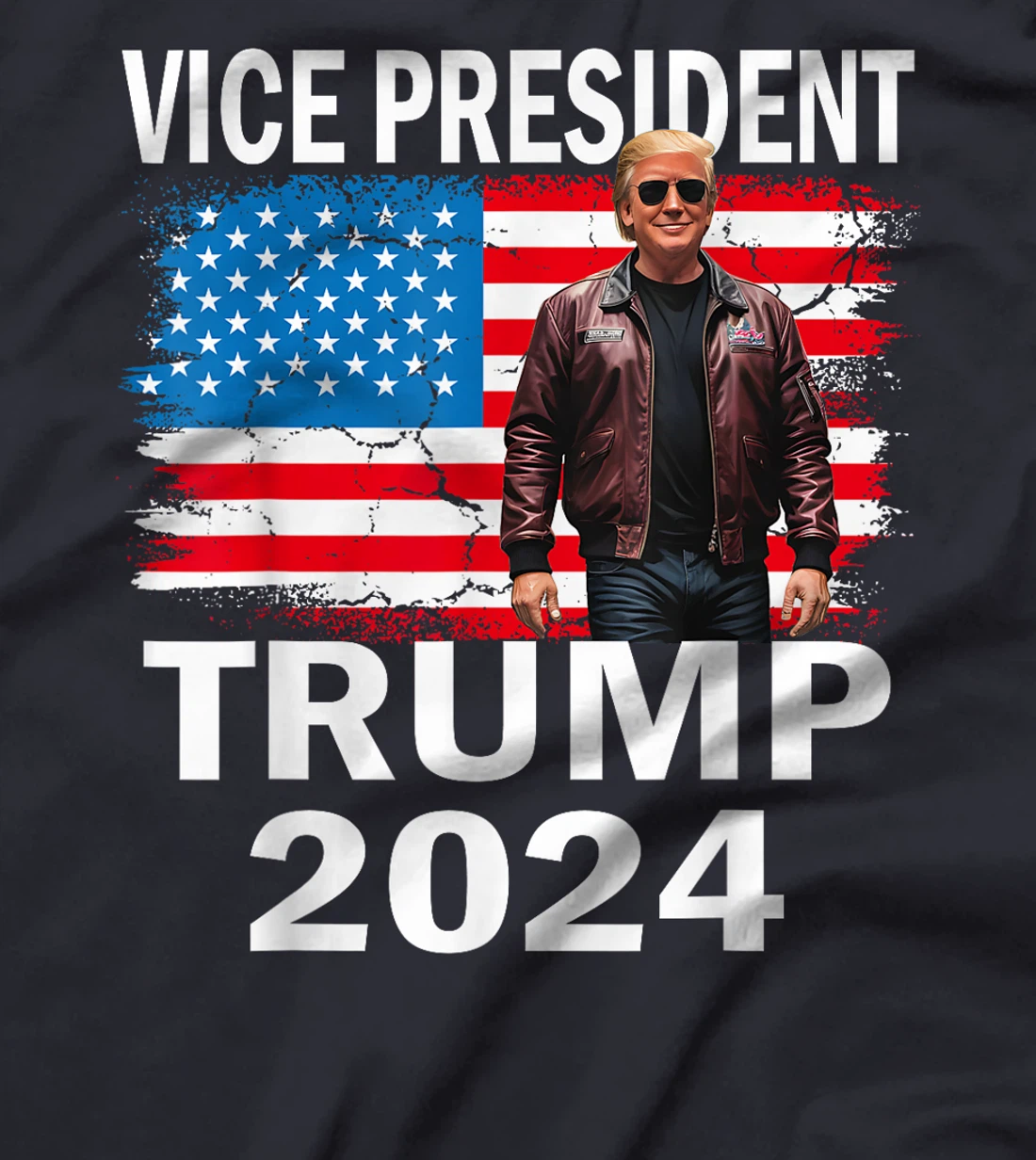 Vice President Trump Funny Biden 2024 Election Men Women T-Shirt