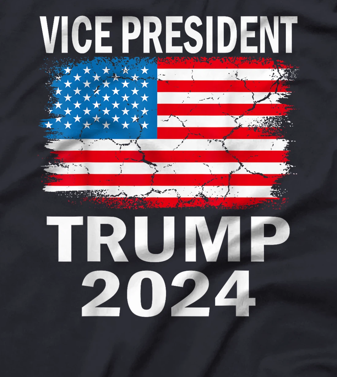 Womens Vice President Trump Funny Biden 2024 Election Men Women T-Shirt