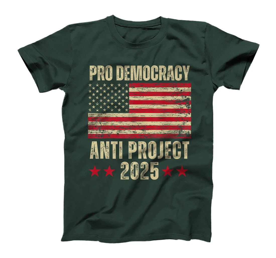 Pro Democracy Anti Project 2025 Stop Project 2025 Anti Trump Premium T-Shirt