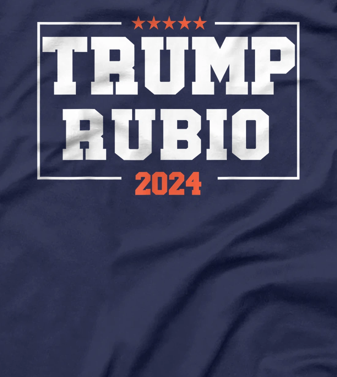 Trump Rubio for President 2024 Campaign US Election T-Shirt
