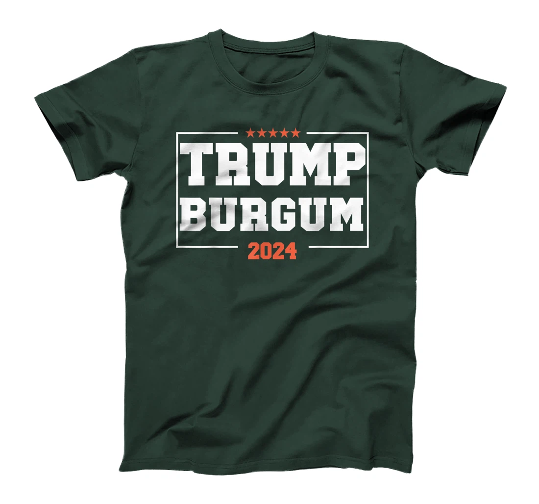 Trump Burgum for President 2024 Campaign US Election T-Shirt