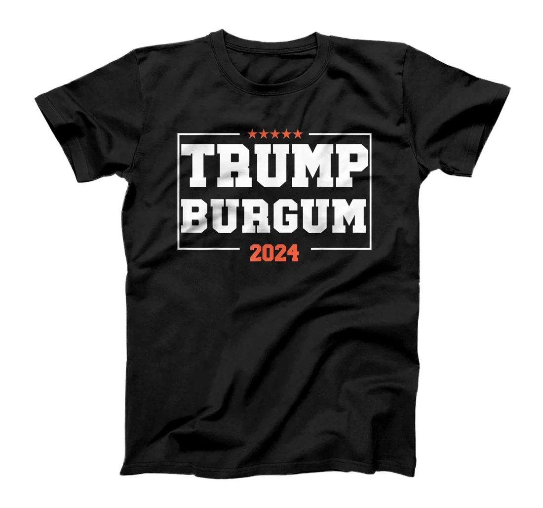 Trump Burgum for President 2024 Campaign US Election T-Shirt
