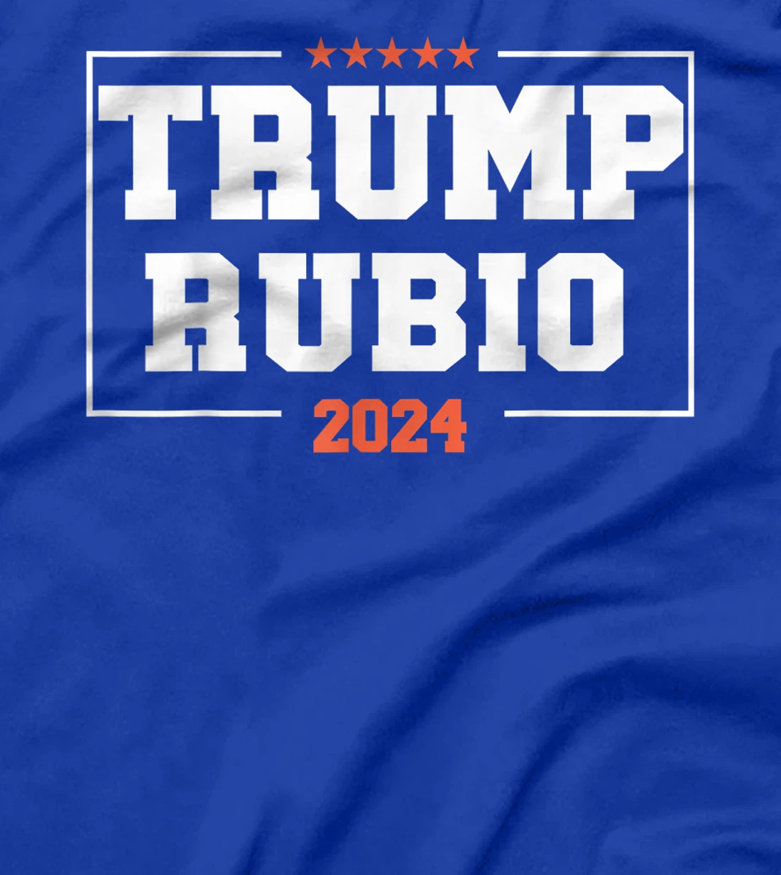 Trump Rubio for President 2024 Campaign US Election T-Shirt