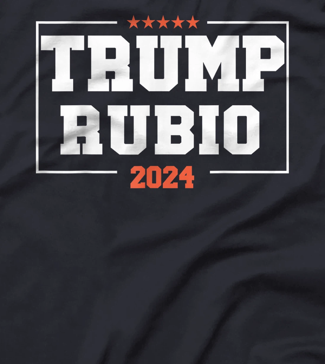 Trump Rubio for President 2024 Campaign US Election T-Shirt