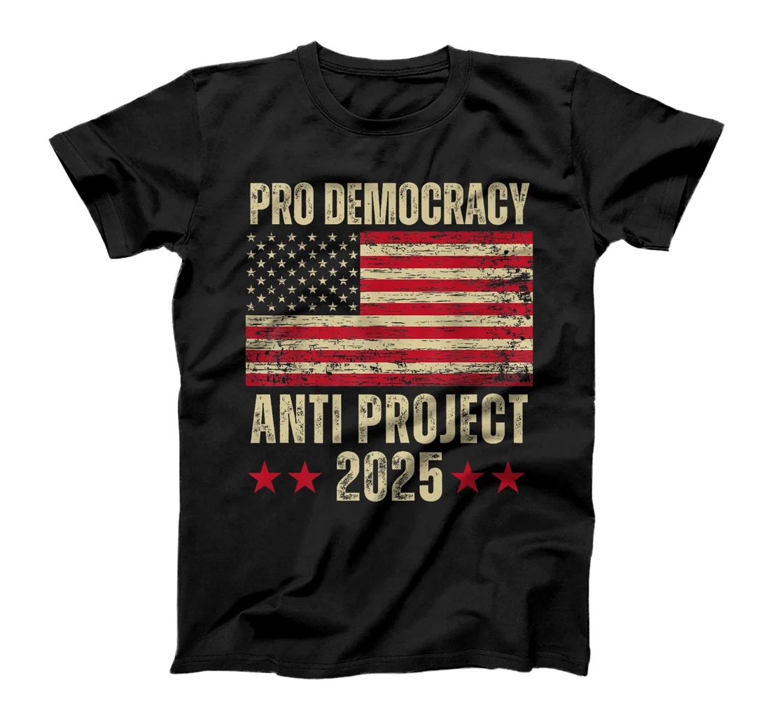 Pro Democracy Anti Project 2025 Stop Project 2025 Anti Trump Premium T-Shirt