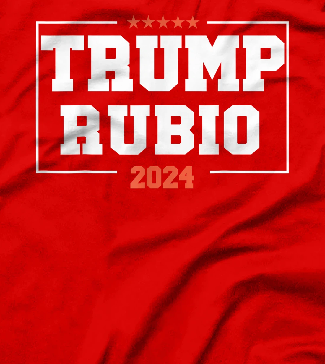 Trump Rubio for President 2024 Campaign US Election T-Shirt