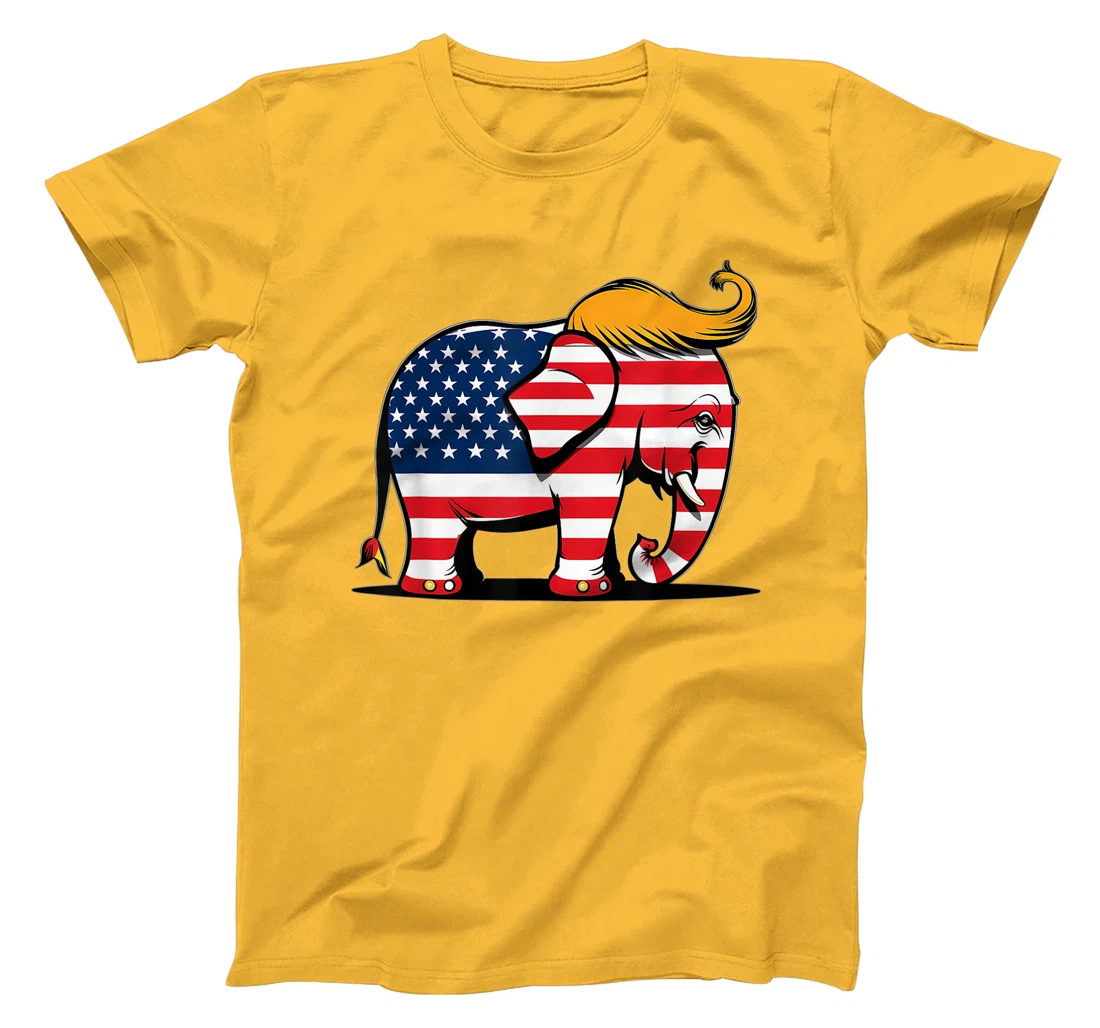 US Flag Elephant Trump 2024 T-Shirt