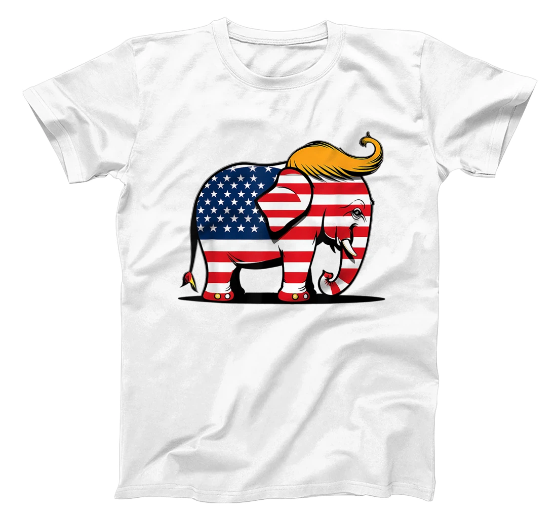 US Flag Elephant Trump 2024 T-Shirt
