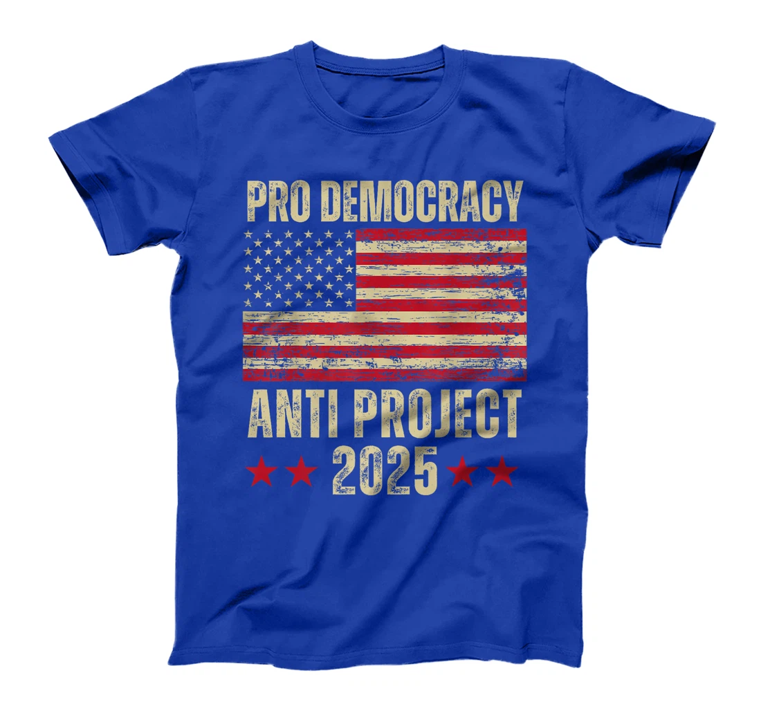 Pro Democracy Anti Project 2025 Stop Project 2025 Anti Trump Premium T-Shirt
