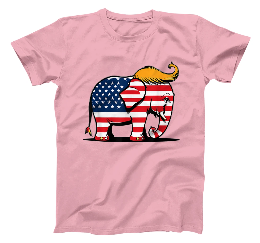 US Flag Elephant Trump 2024 T-Shirt