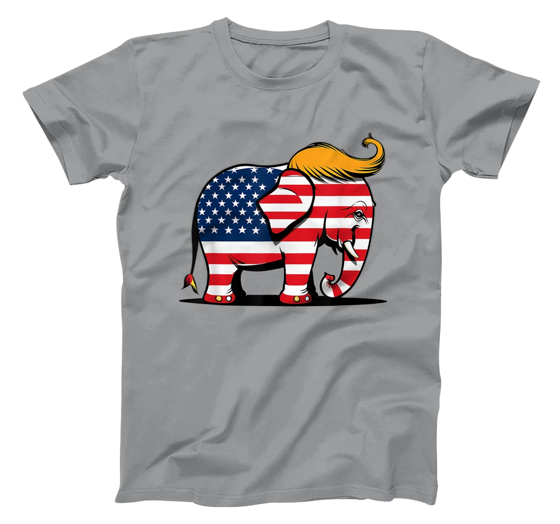 US Flag Elephant Trump 2024 T-Shirt