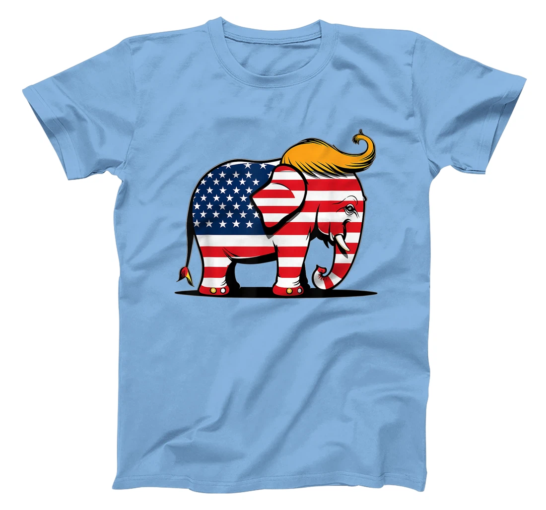 US Flag Elephant Trump 2024 T-Shirt