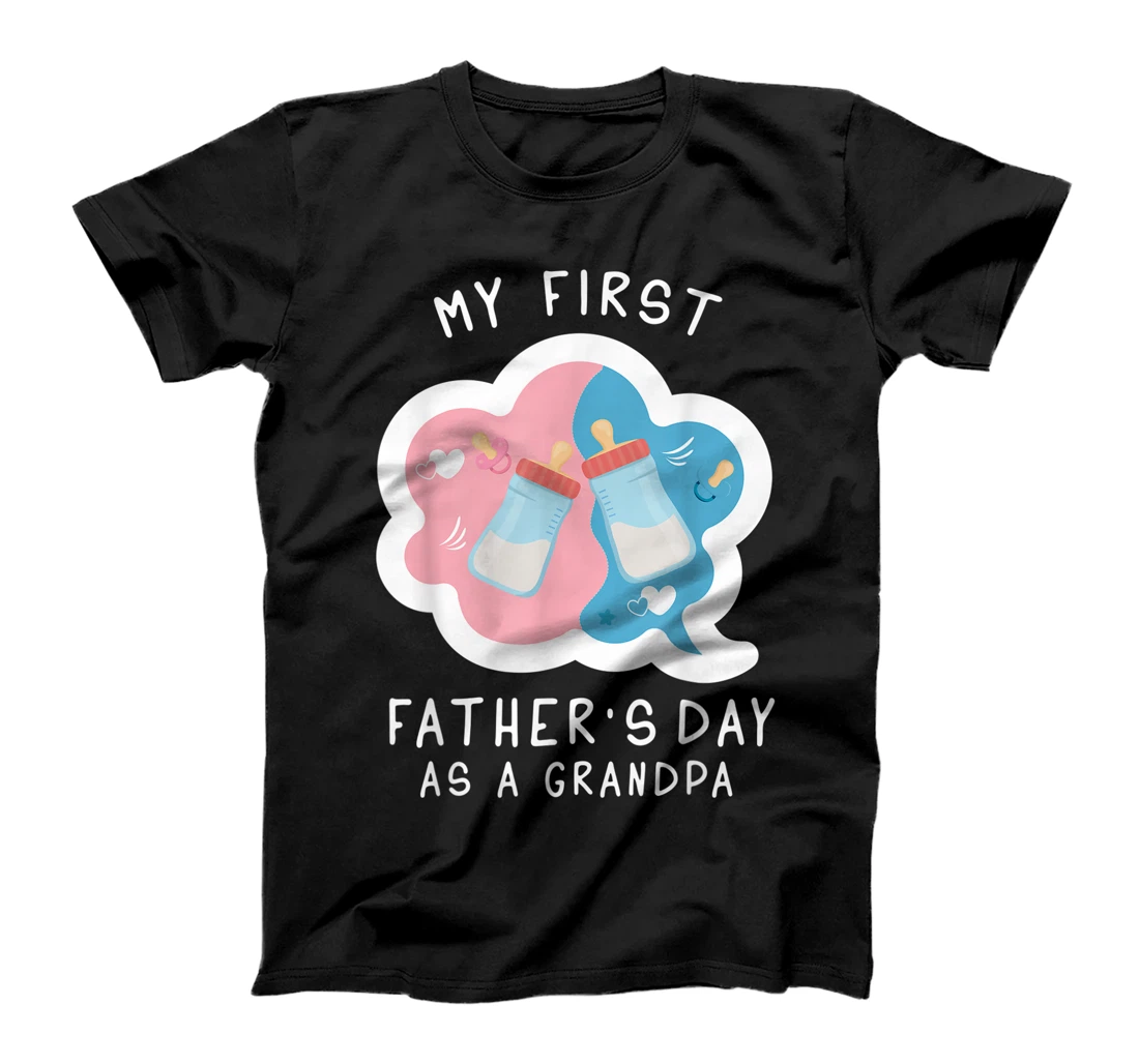 My First Father's Day As A Grandpa Funny Father's Day 2021 T-Shirt