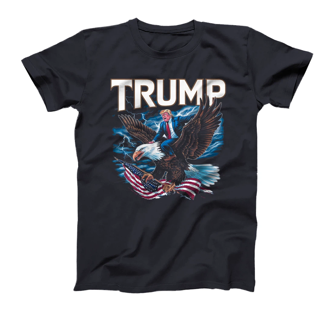 Womens Trump Eagle USA President 2024 Take America Back T-Shirt