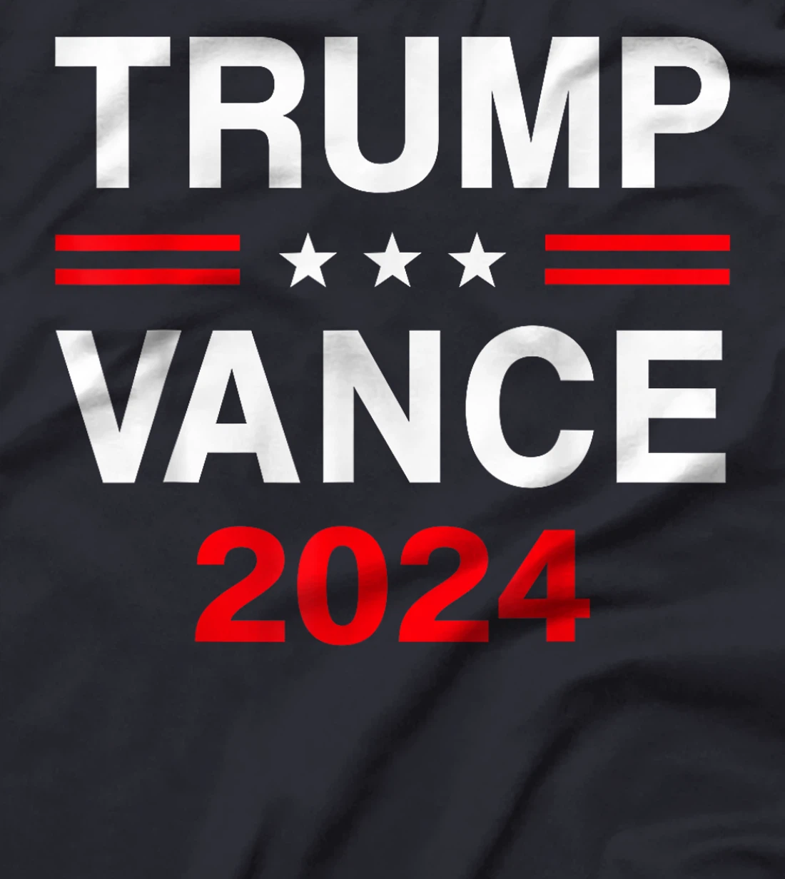 Trump Vance 2024 President Trump Supporter Re-Election T-Shirt