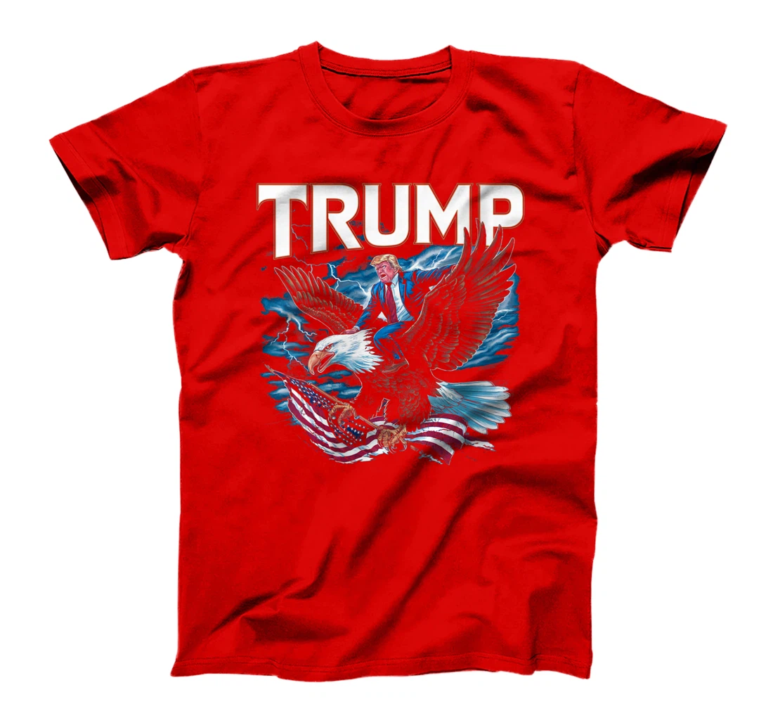 Womens Trump Eagle USA President 2024 Take America Back T-Shirt