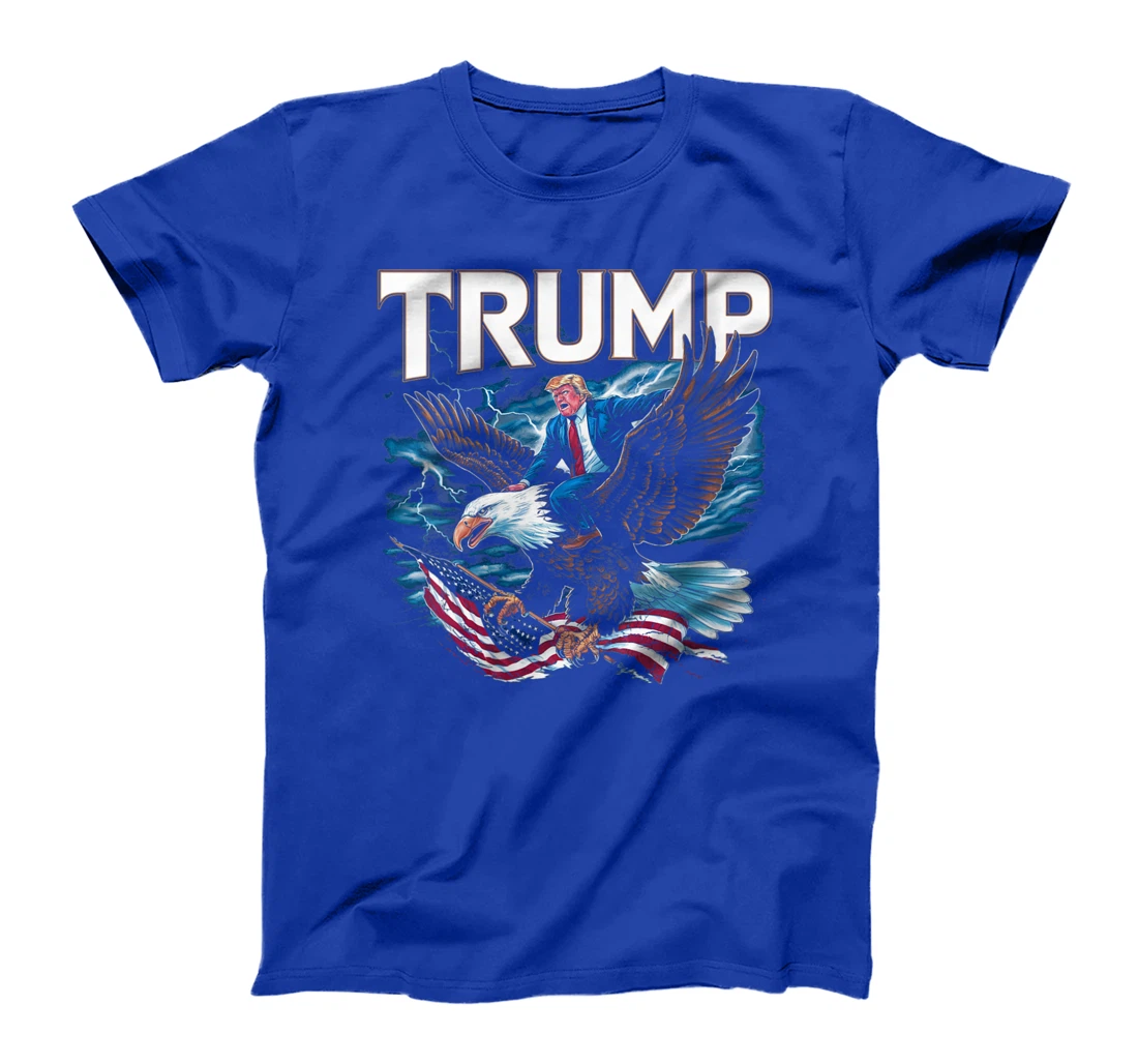 Womens Trump Eagle USA President 2024 Take America Back T-Shirt