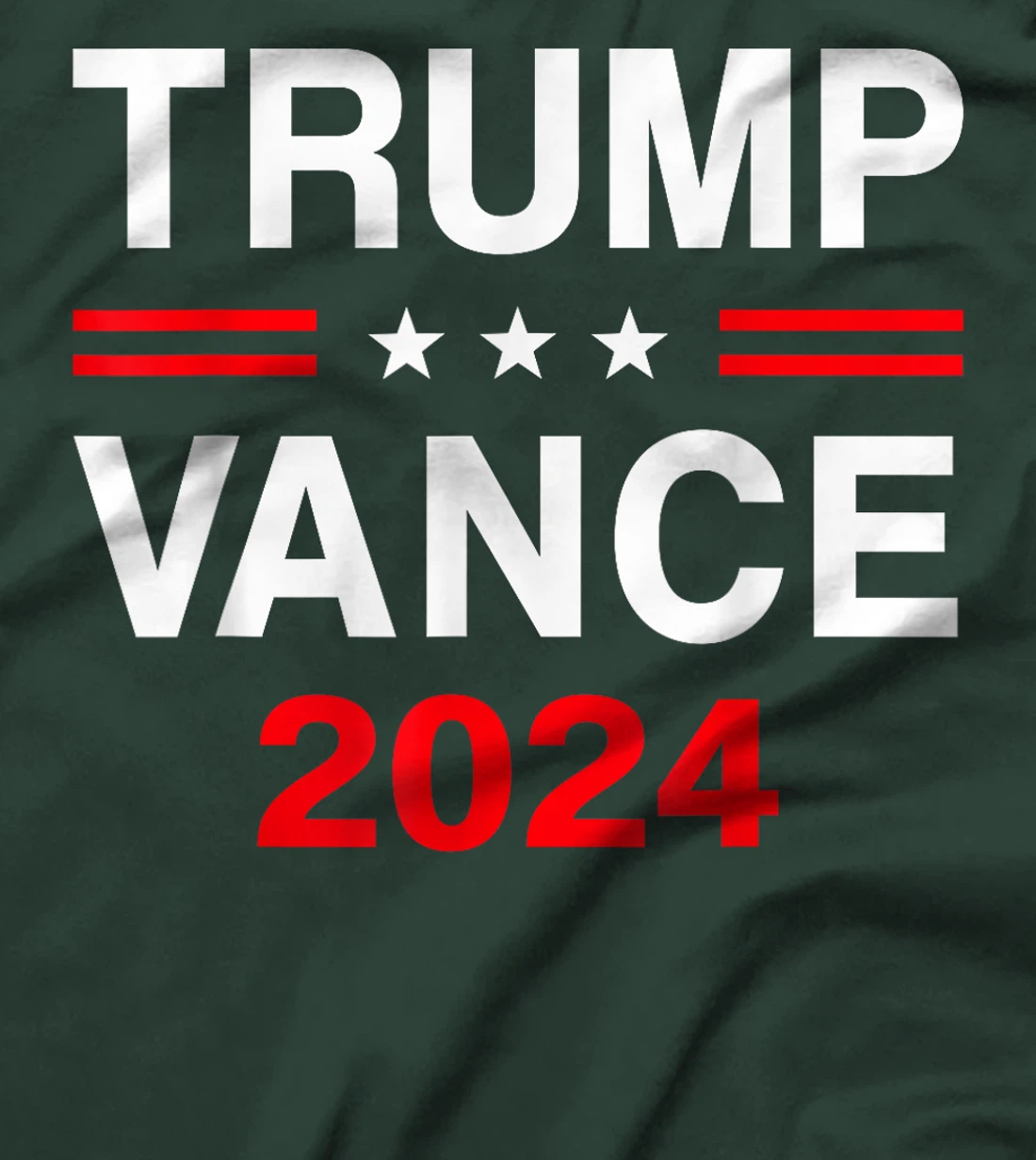 Trump Vance 2024 President Trump Supporter Re-Election T-Shirt
